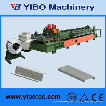 La estructura de acero de la maquinaria de Yibo hace la forma de C / Z Purlin la máquina de viga de acero